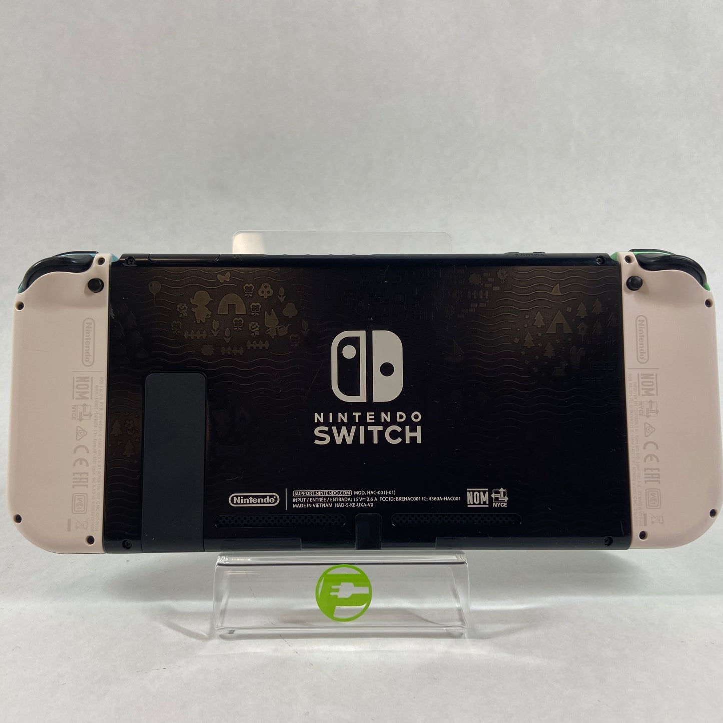 Nintendo Switch v1 Video Game Console HAC-001 Animal Crossing Edition
