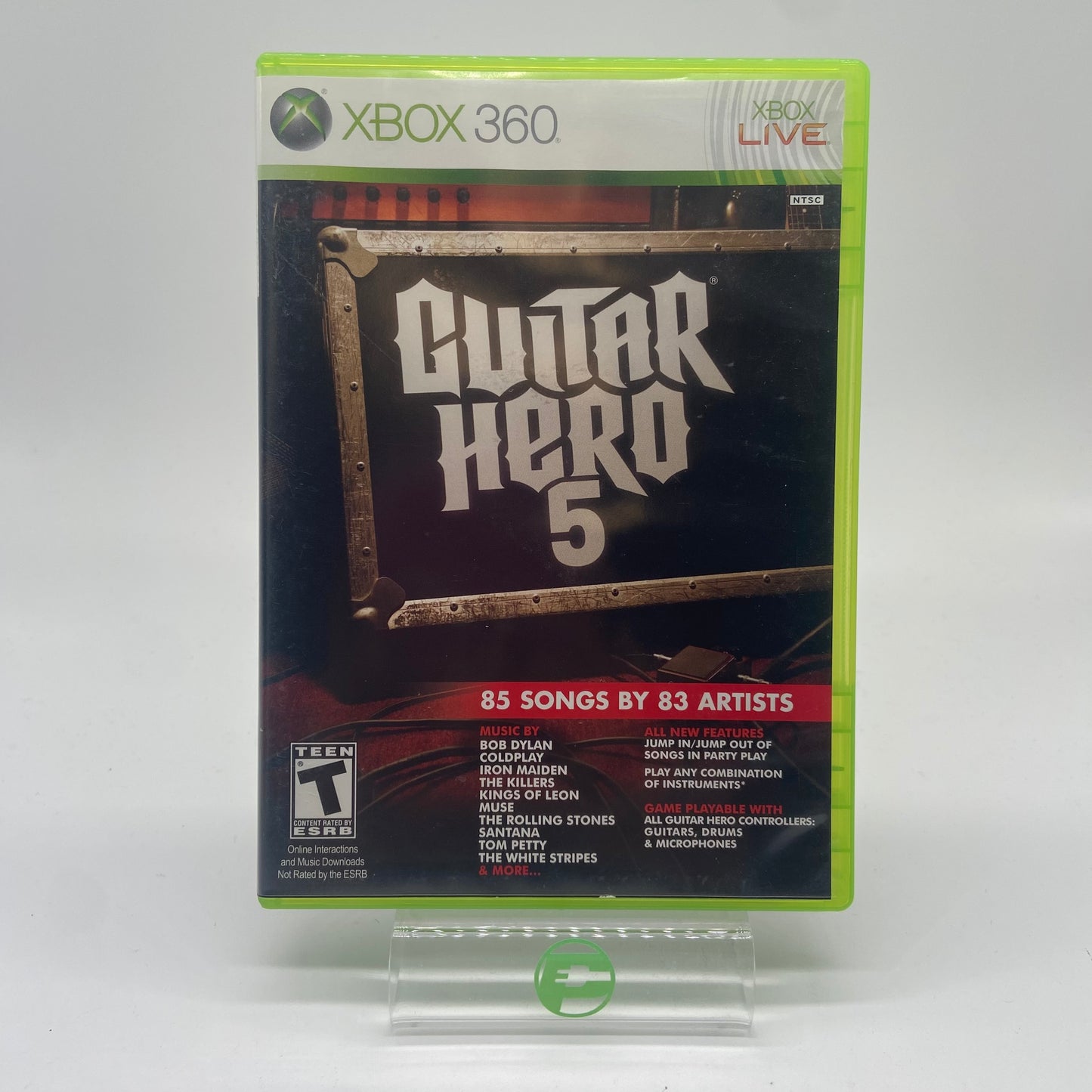 Guitar Hero 5 (Microsoft Xbox 360, 2009)