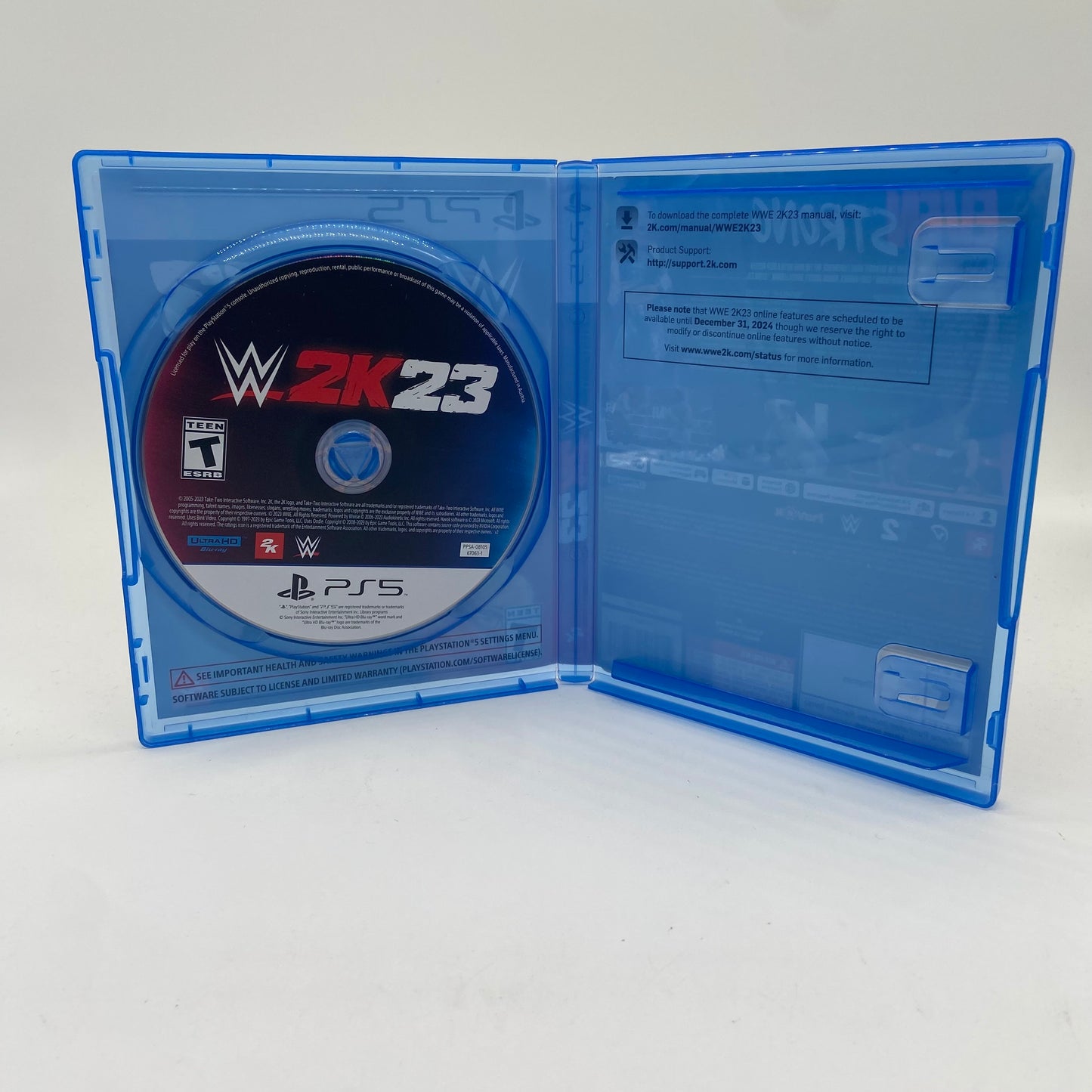 WWE 2K23 (Sony PlayStation 5 PS5, 2023)