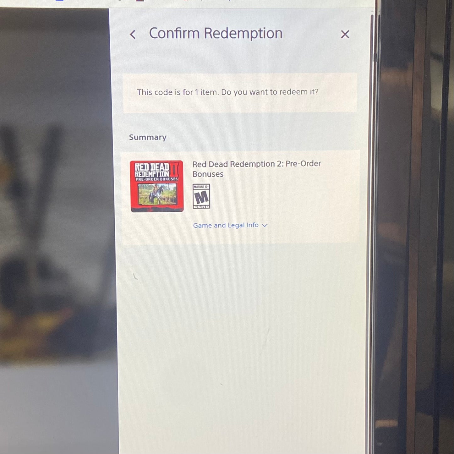 Red Dead Redemption 2 (Sony PlayStation 4 PS4, 2018)