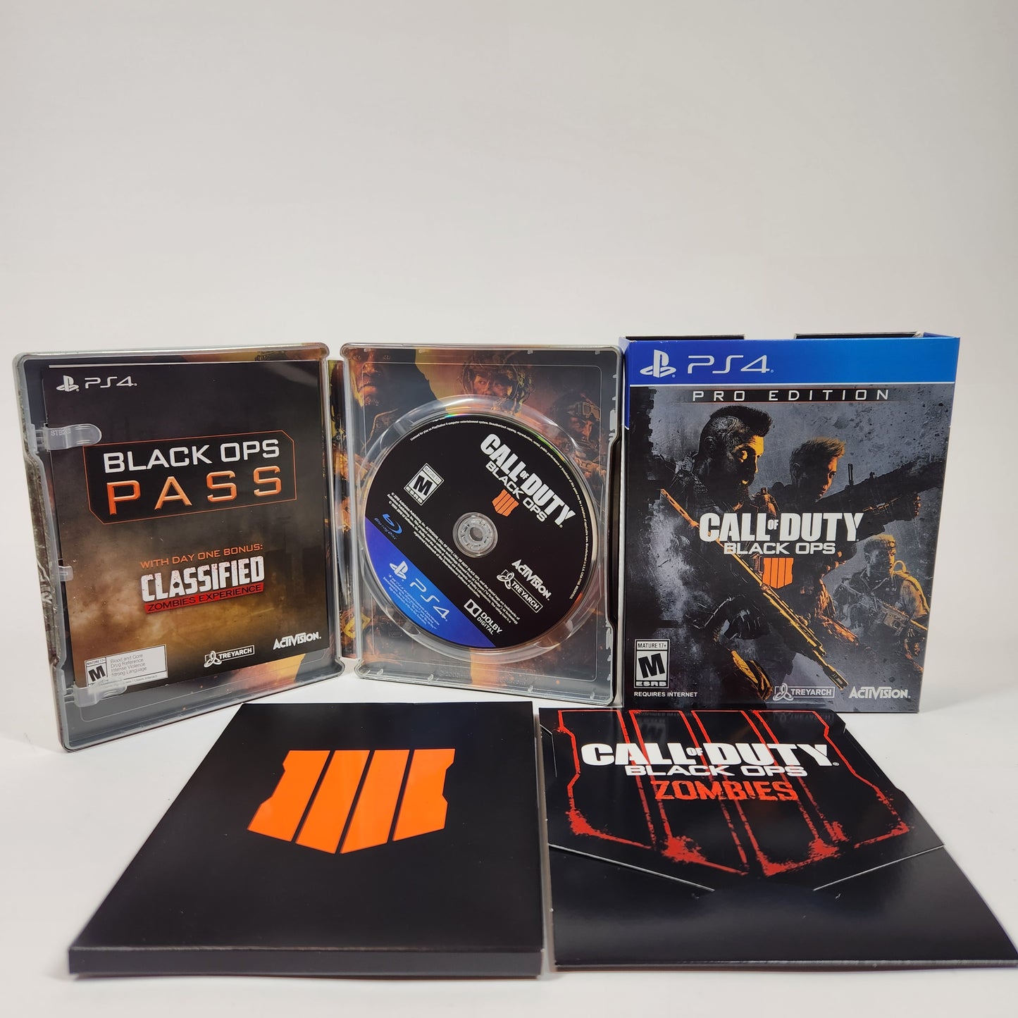 Call of Duty Black Ops 4 Pro Edition (Sony PlayStation 4 PS4, 2018)