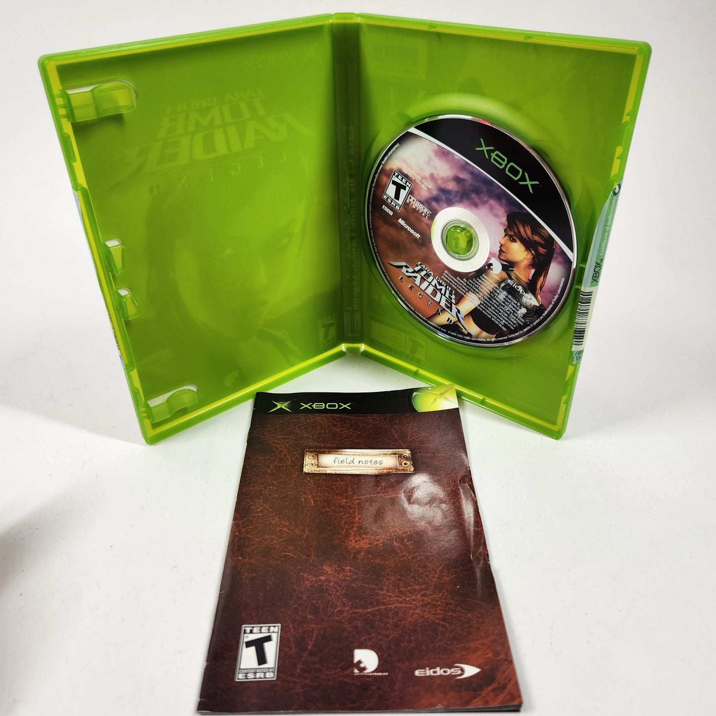 Lara Croft Tome Raider Legend (Microsoft Xbox, 2006)