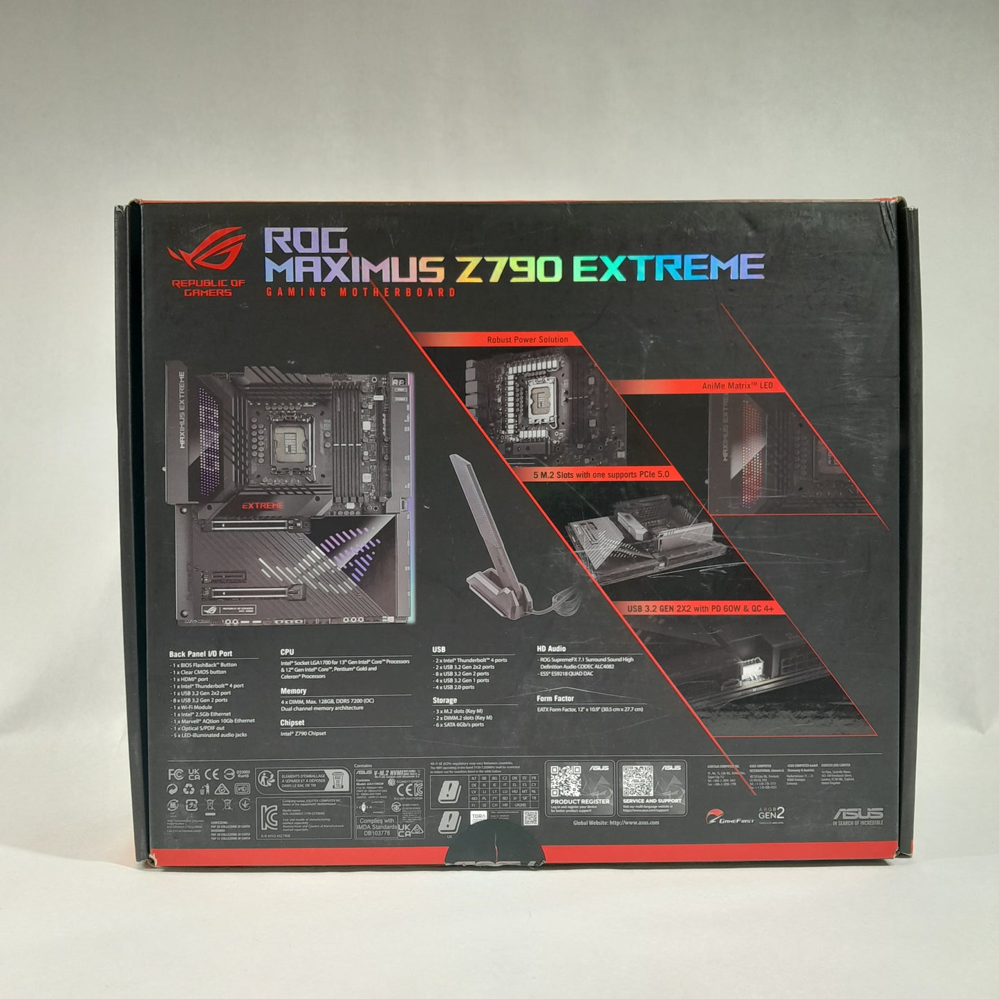 Asus ROG Maximus Z790 Extreme LGA 1700 E-ATX Motherboard