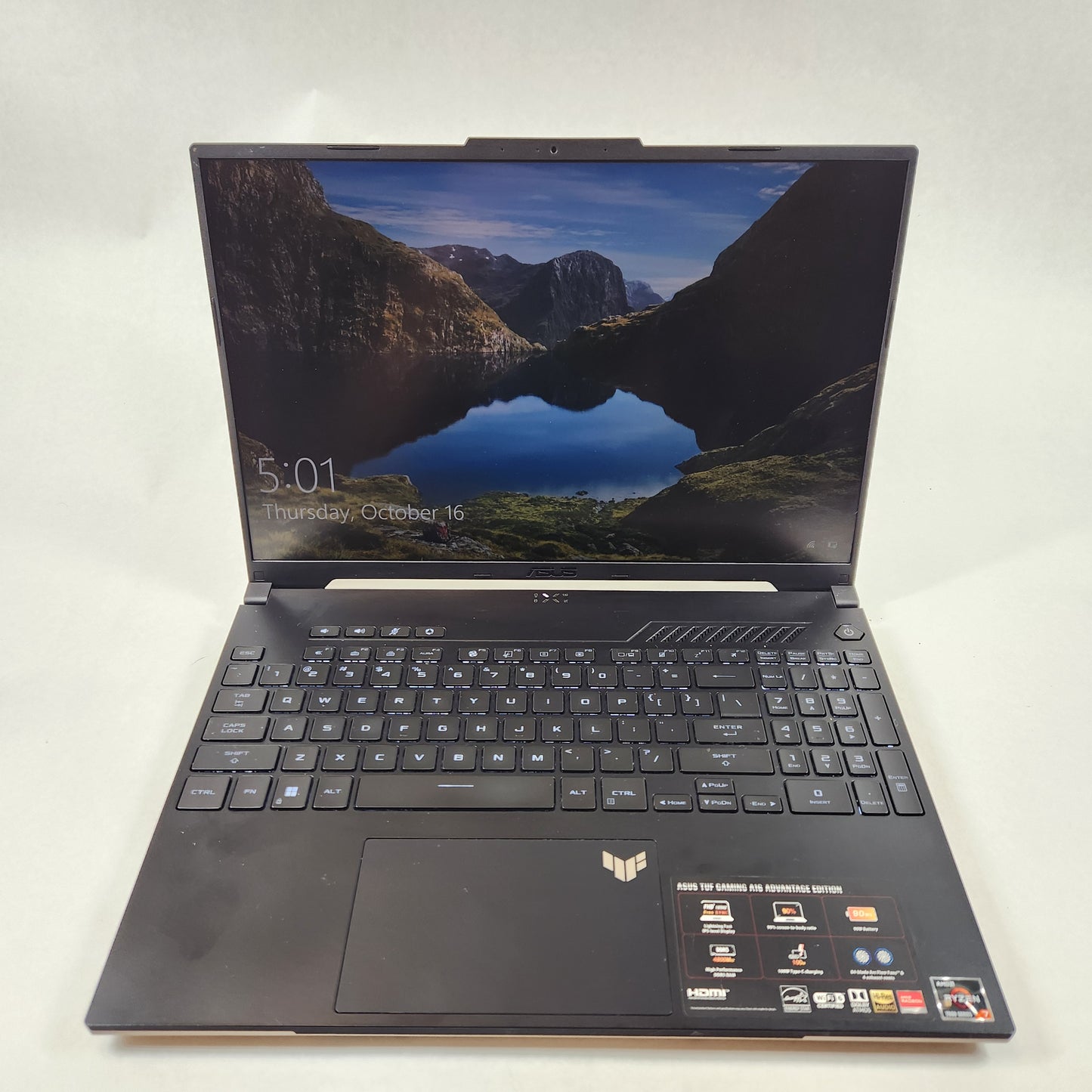 Asus TUF A16 FA617NT 16" Ryzen 7 7435HS 3.1GHz 32GB RAM 1TB SSD Radeon RX 7600S
