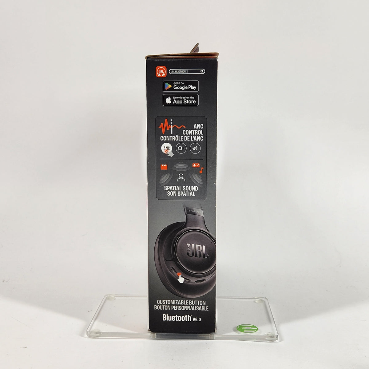 New JBL TUNE 780NC Active Noise Cancellation Headphones Black JBLT780NCBLKAM