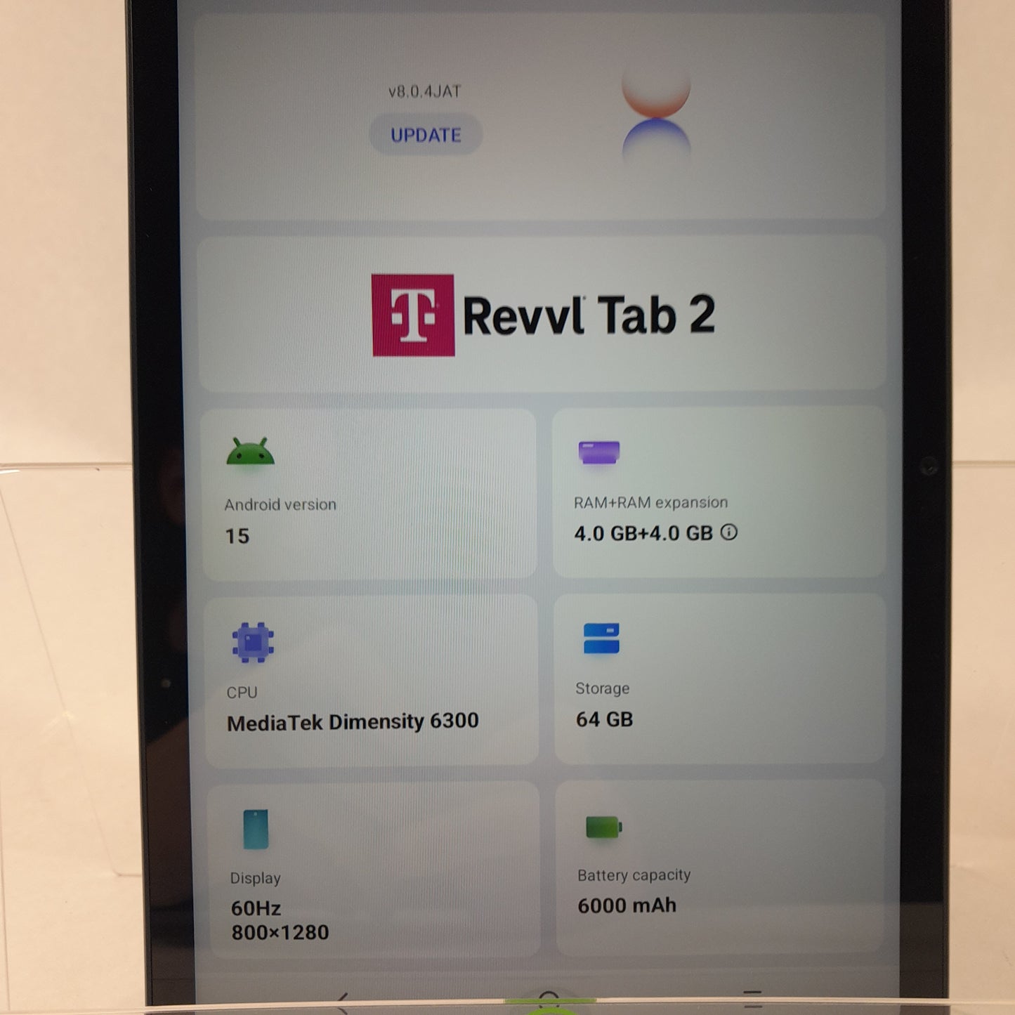 T-Mobile Revvl Tab 2 64GB Black
