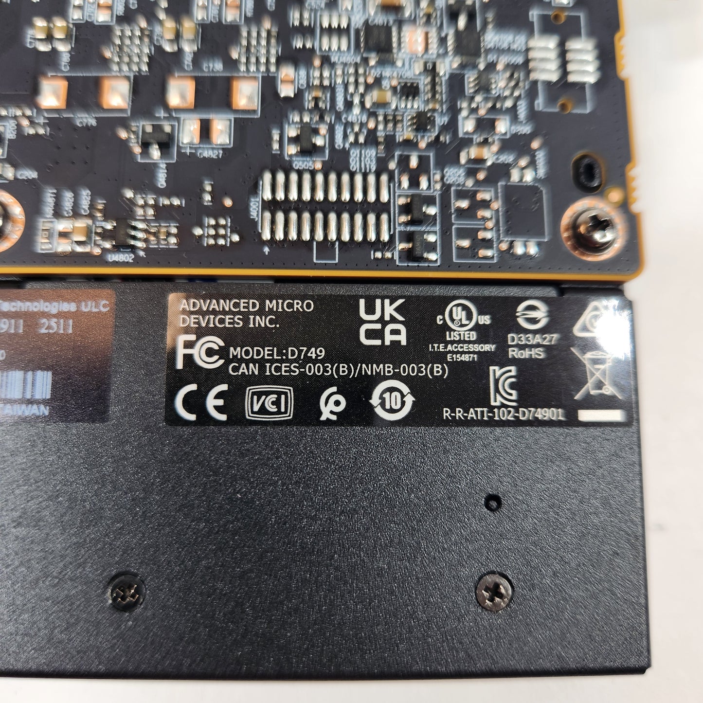 AMD Radeon Pro W7500 8GB GDDR6 Graphics Card D74911
