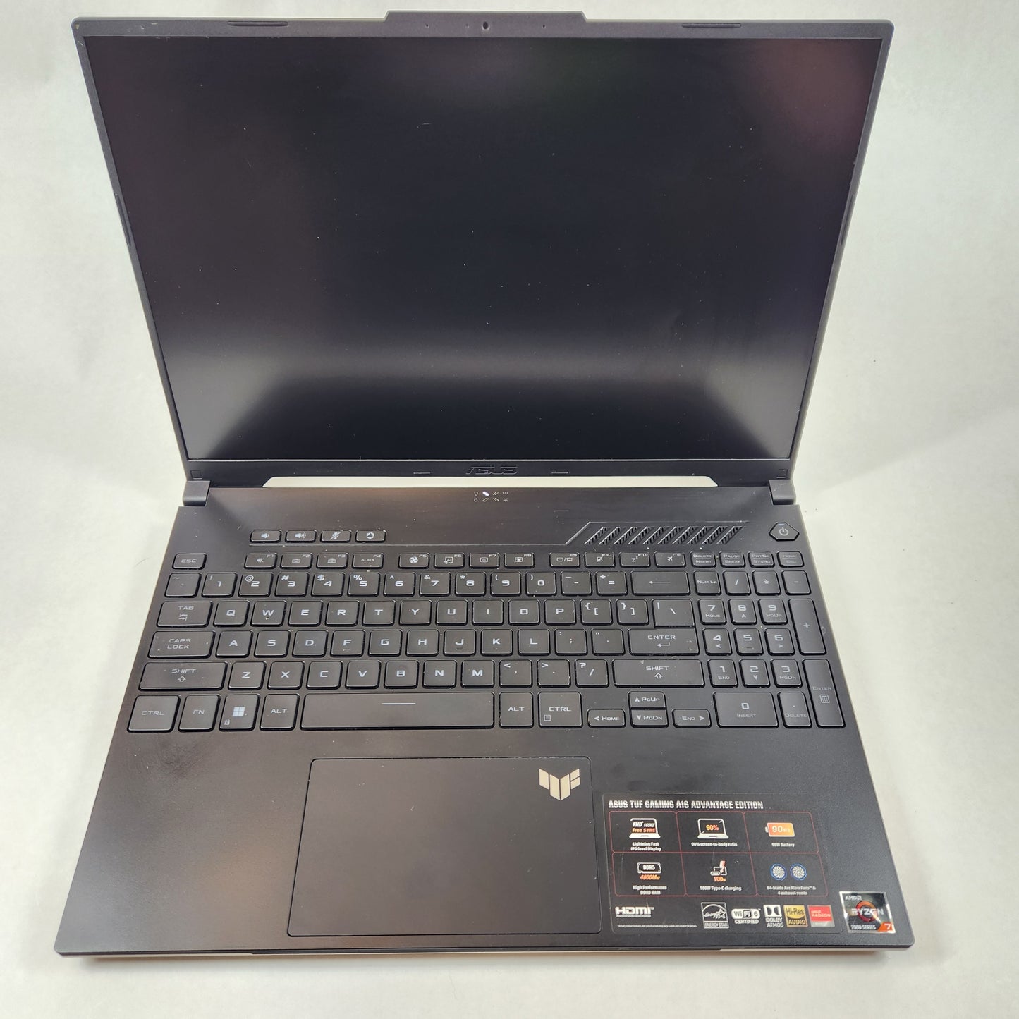 Asus TUF A16 FA617NT 16" Ryzen 7 7435HS 3.1GHz 32GB RAM 1TB SSD Radeon RX 7600S