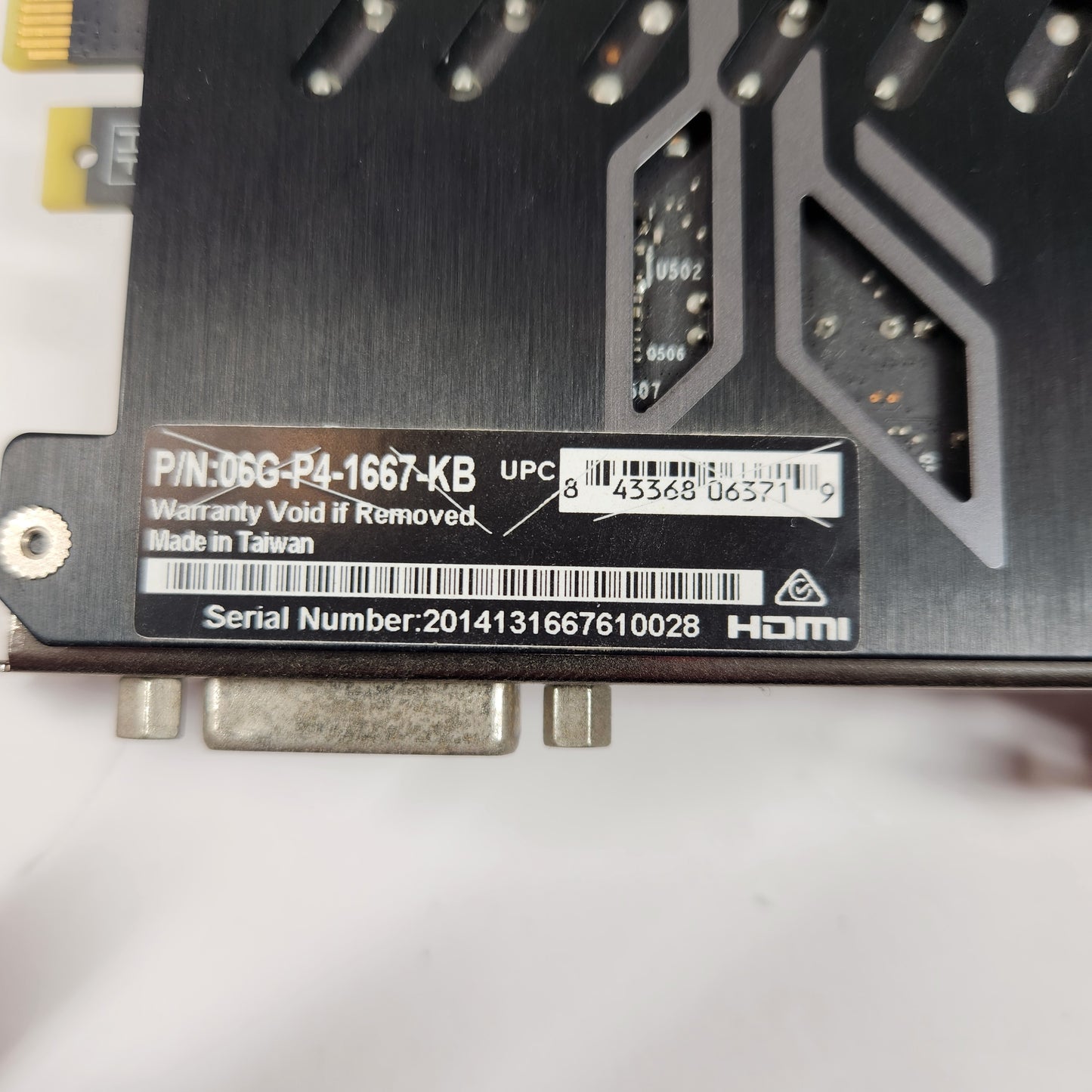 EVGA GeForce GTX 1660 Ti 6GB GDDR6 Graphics Card 06G-P4-1667-KB