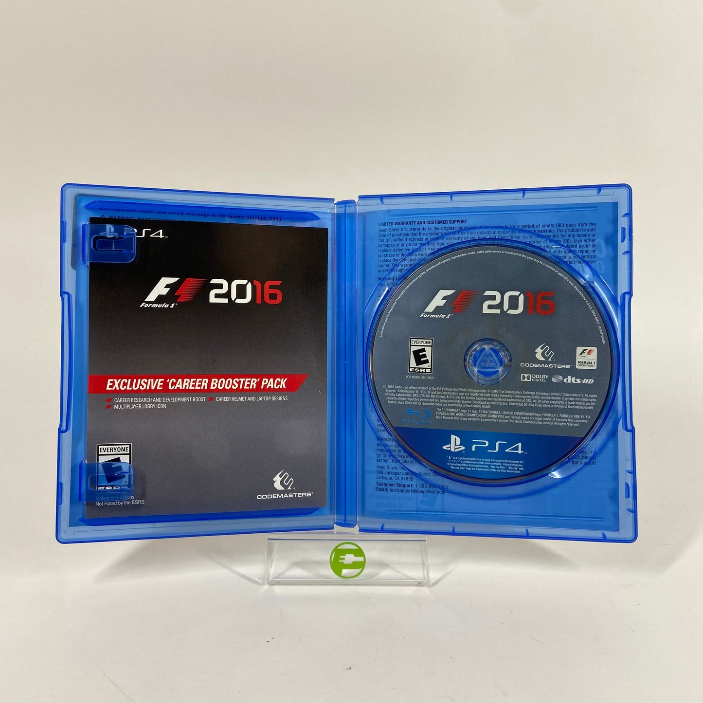 F1 2016 (Sony PlayStation 4 PS4, 2016)
