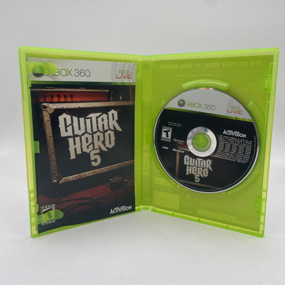 Guitar Hero 5 (Microsoft Xbox 360, 2009)
