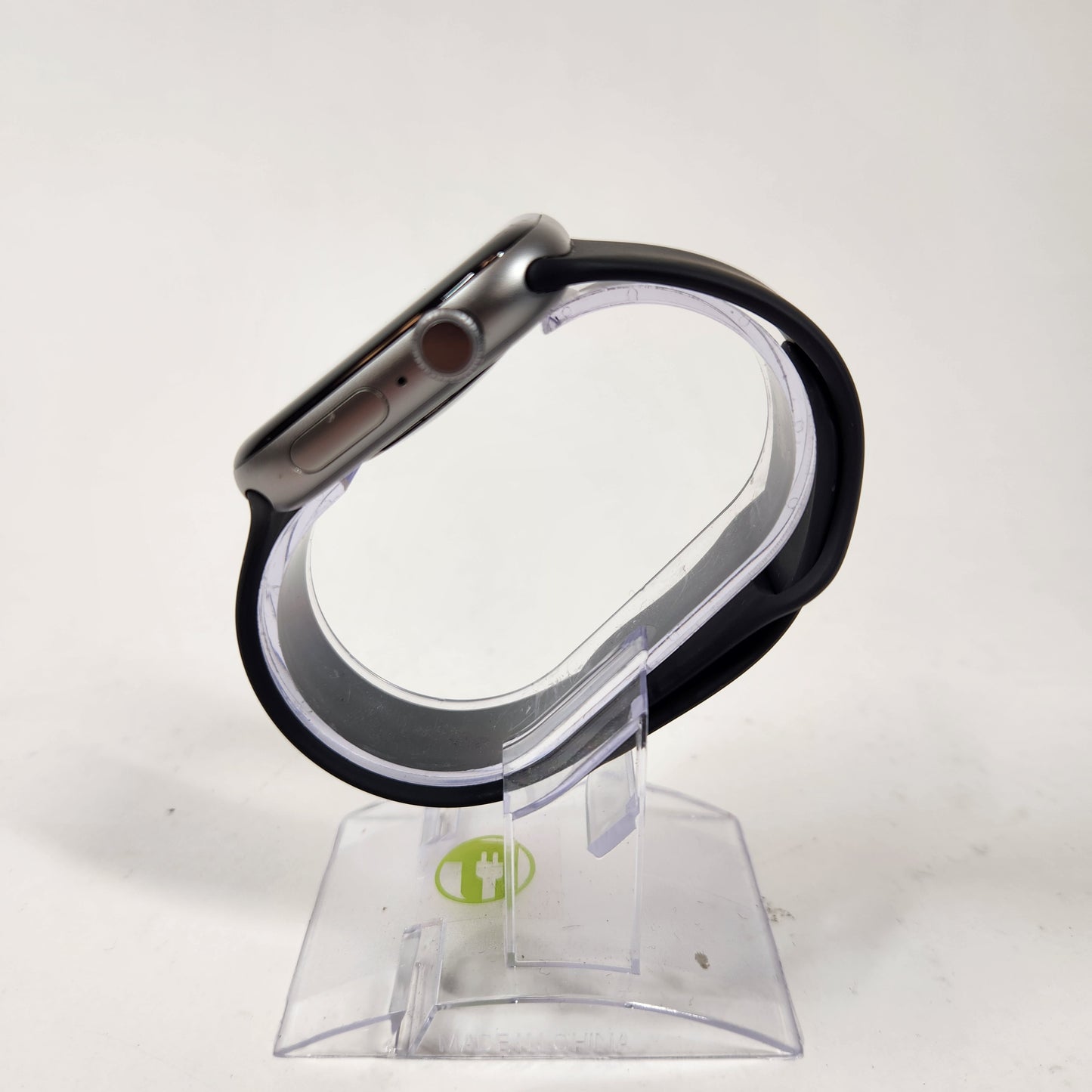 GPS Only Apple Watch Series 11 46MM Silver Aluminum Black Sport Band MFCA4LW/A