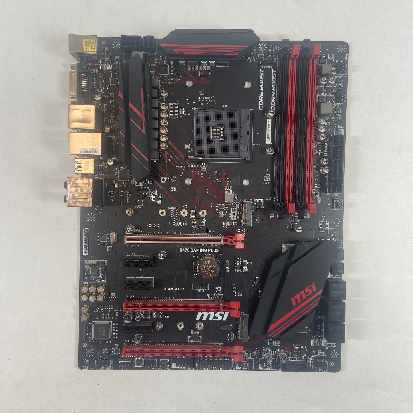 MSi X470 Gaming Plus AM4 ATX Motherboard