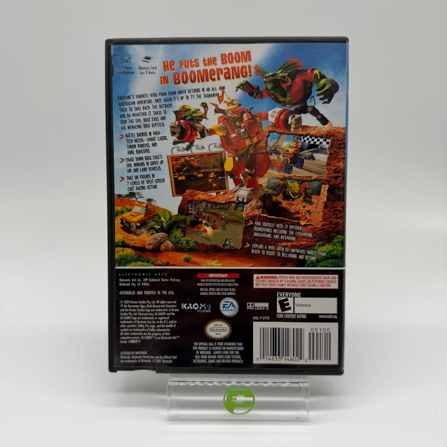 Ty the Tasmanian Tiger 2 Bush Rescue (Nintendo GameCube, 2004)