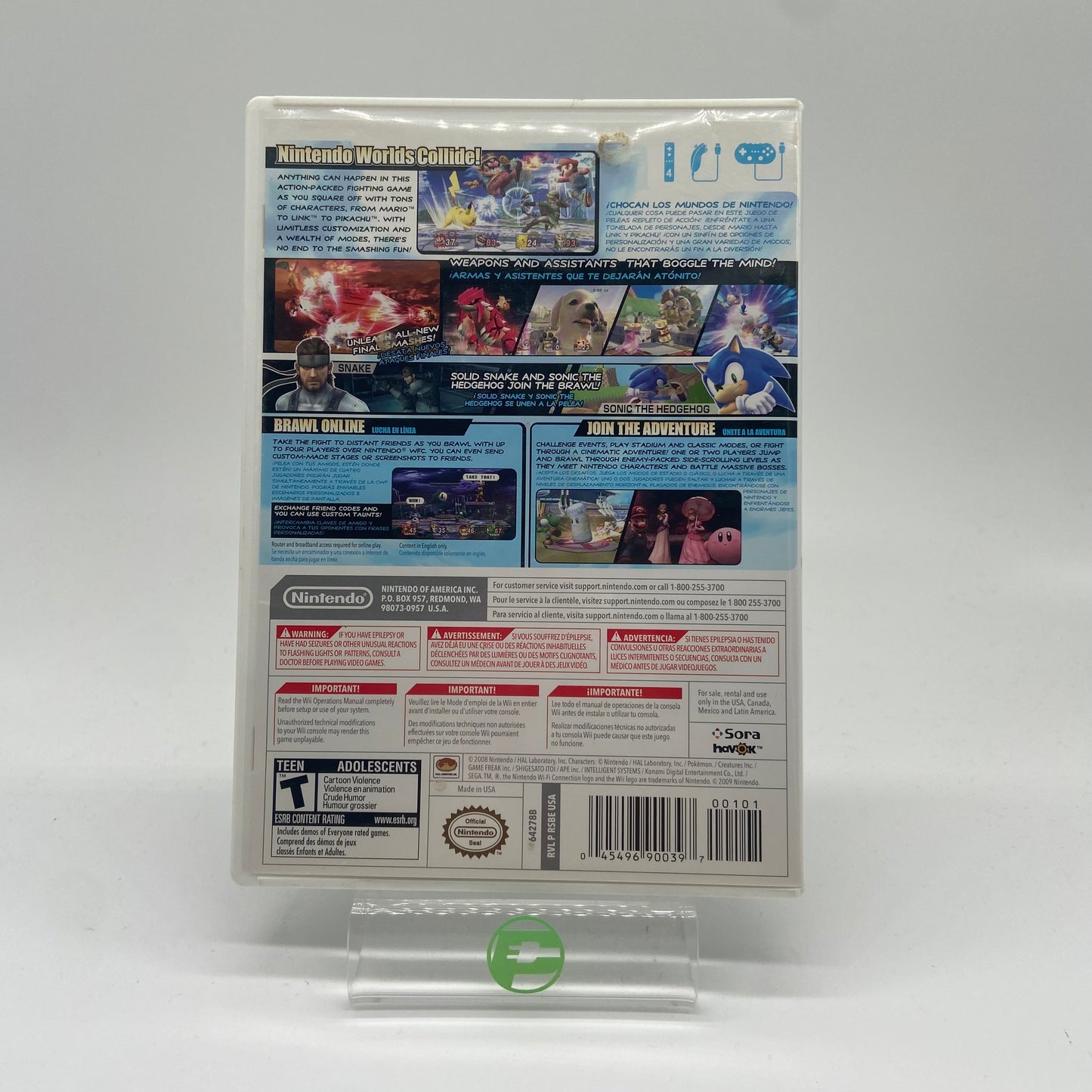 Super Smash Bros. Brawl (Nintendo Wii, 2008)