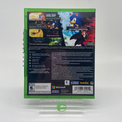 Sonic X Shadow Generations [Day One Edition] (Microsoft Xbox Series X, 2024)