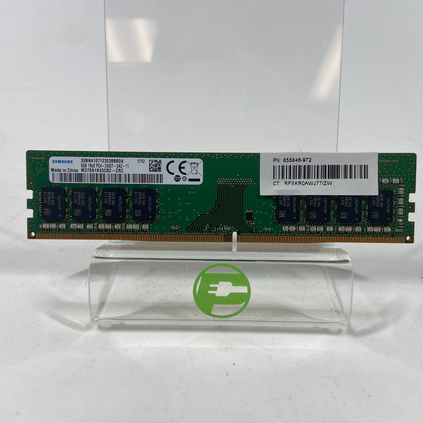 Samsung 8GB (1x8GB) RAM DDR4 2400MHz SDRAM M378A1K43CB2