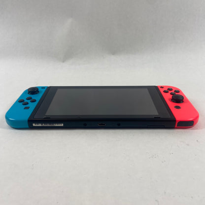 Nintendo Switch v1 Video Game Console HAC-001 Red/Blue