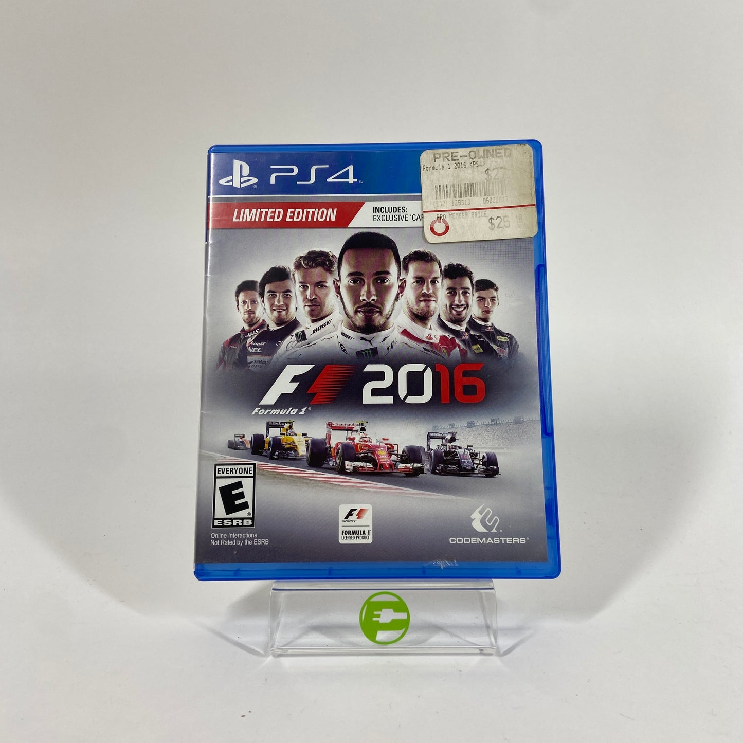 F1 2016 (Sony PlayStation 4 PS4, 2016)