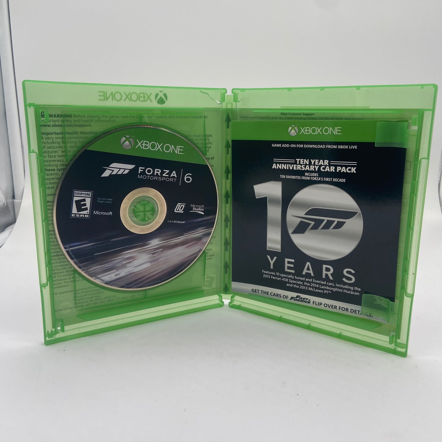 Forza Motorsport 6 [Ten Year Anniversary Edition] (Microsoft Xbox One, 2015)