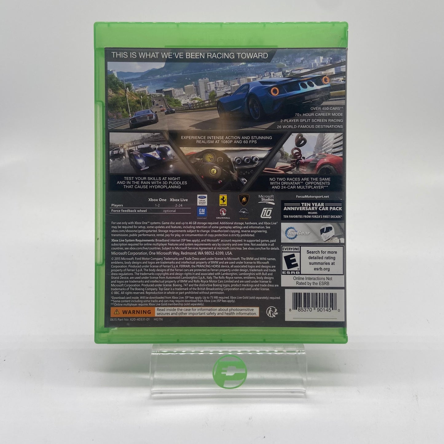 Forza Motorsport 6 [Ten Year Anniversary Edition] (Microsoft Xbox One, 2015)