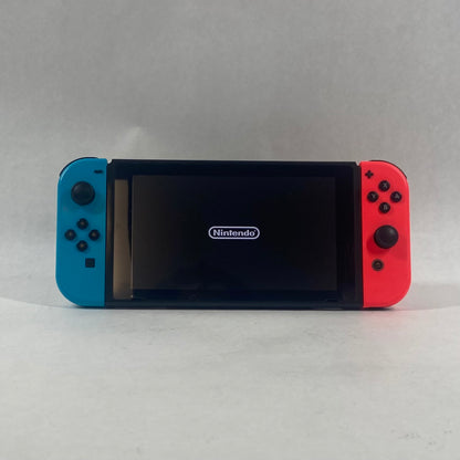 Nintendo Switch v1 Video Game Console HAC-001 Red/Blue