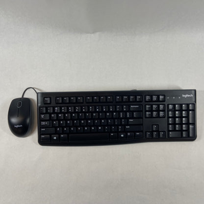 Logitech MK120 USB Wired Keyboard and Mouse