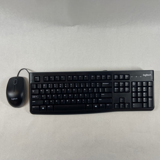 Logitech MK120 USB Wired Keyboard and Mouse