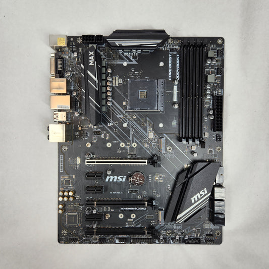 MSi X470 GAMING PLUS MAX AM4 ATX Motherboard AMD DDR4 Motherboard