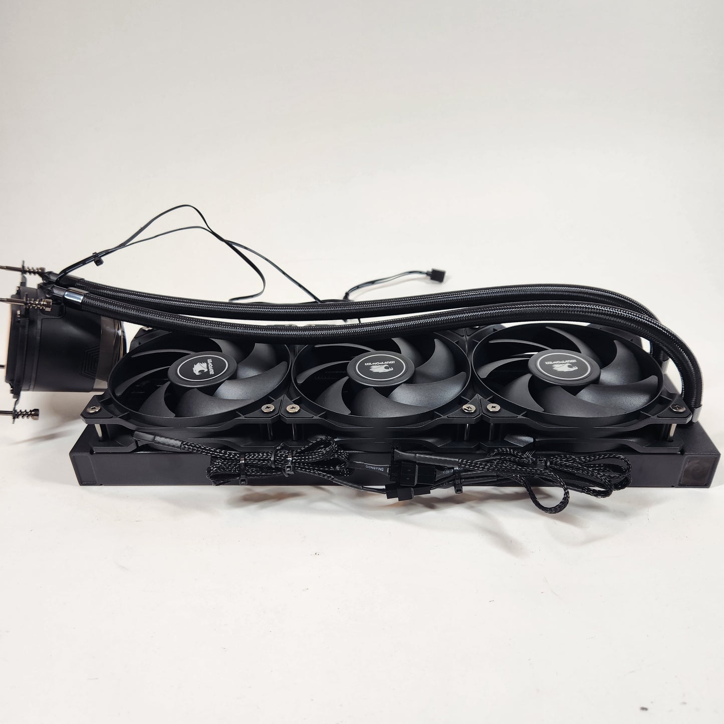 iBUYPOWER AW4 360mm Radiator CPU Liquid Cooler w/RGB- Black CPU Liquid Cooler