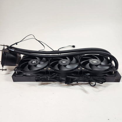 iBUYPOWER AW4 360mm Radiator CPU Liquid Cooler w/RGB- Black CPU Liquid Cooler