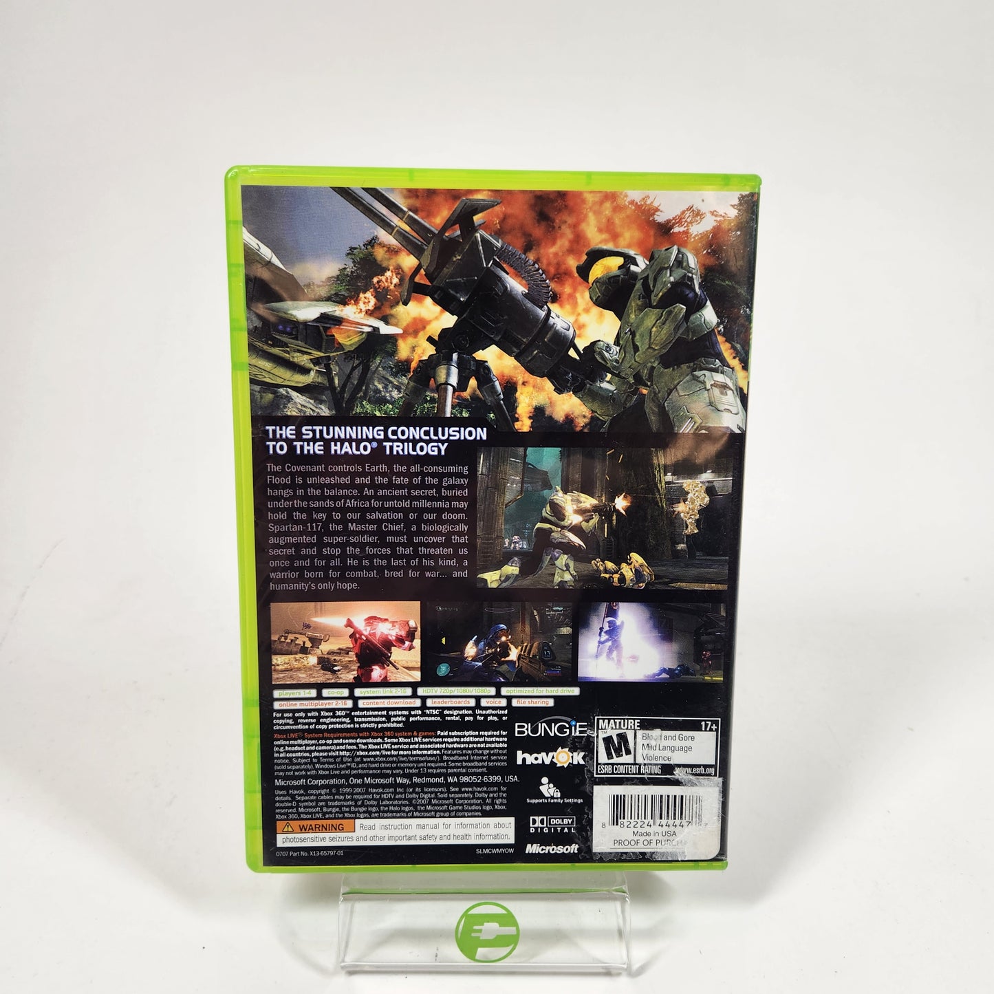Halo 3 (Microsoft Xbox 360, 2007)