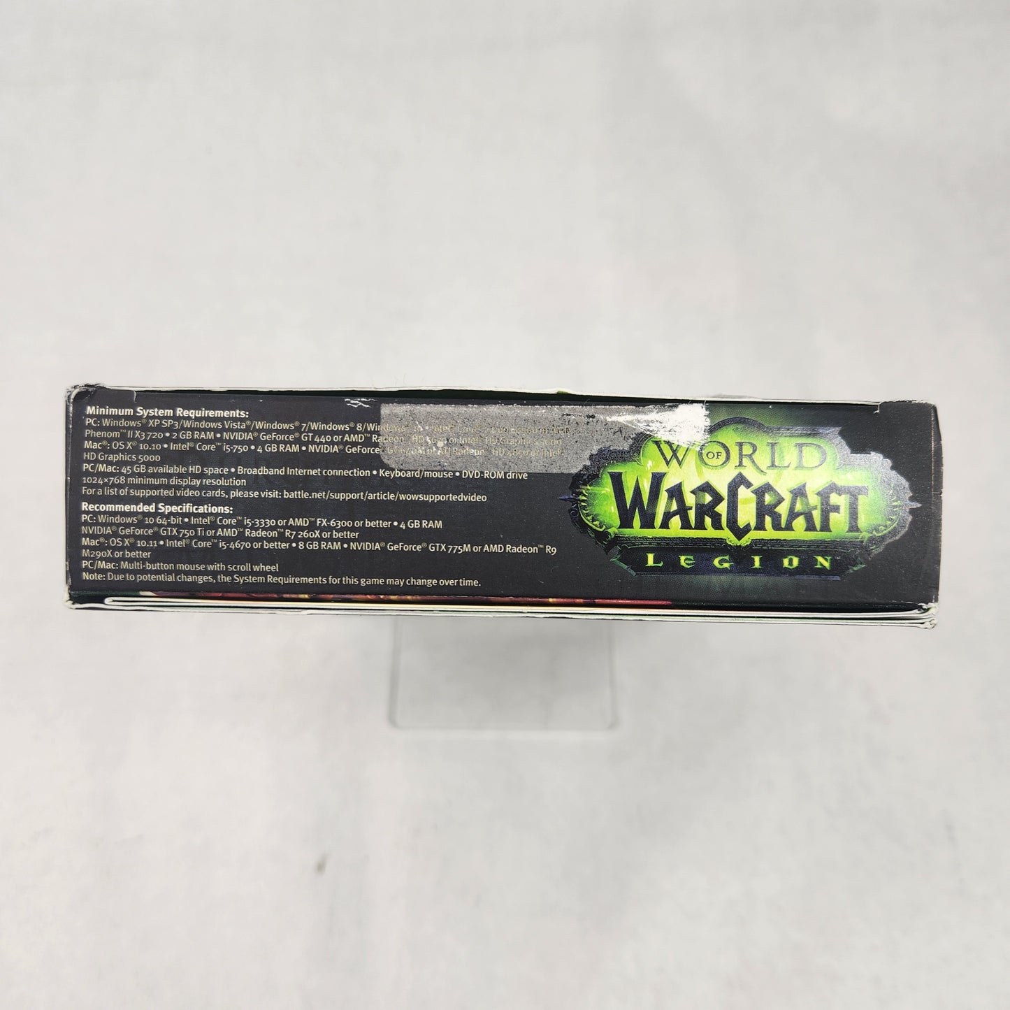 World of Warcraft Legion [Expansion Set] (PC, 2016)