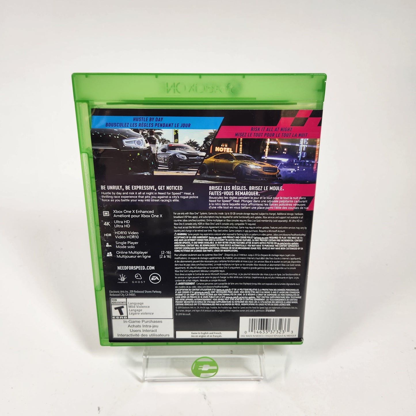 Need for Speed Heat (Microsoft Xbox One, 2019)