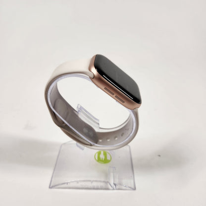 GPS Only Apple Watch Series 11 42MM Rose Gold Aluminum Light Blush Sport Band 