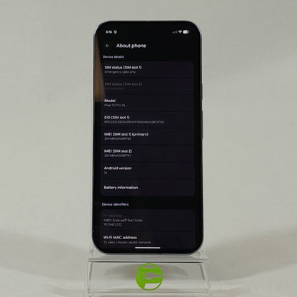 Unlocked Google Pixel 10 Pro XL 256GB Moonstone GUL82