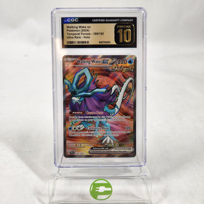 Pokémon TCG Pokemon Temporal Forces Walking Wake ex 189/162 English CGC 10