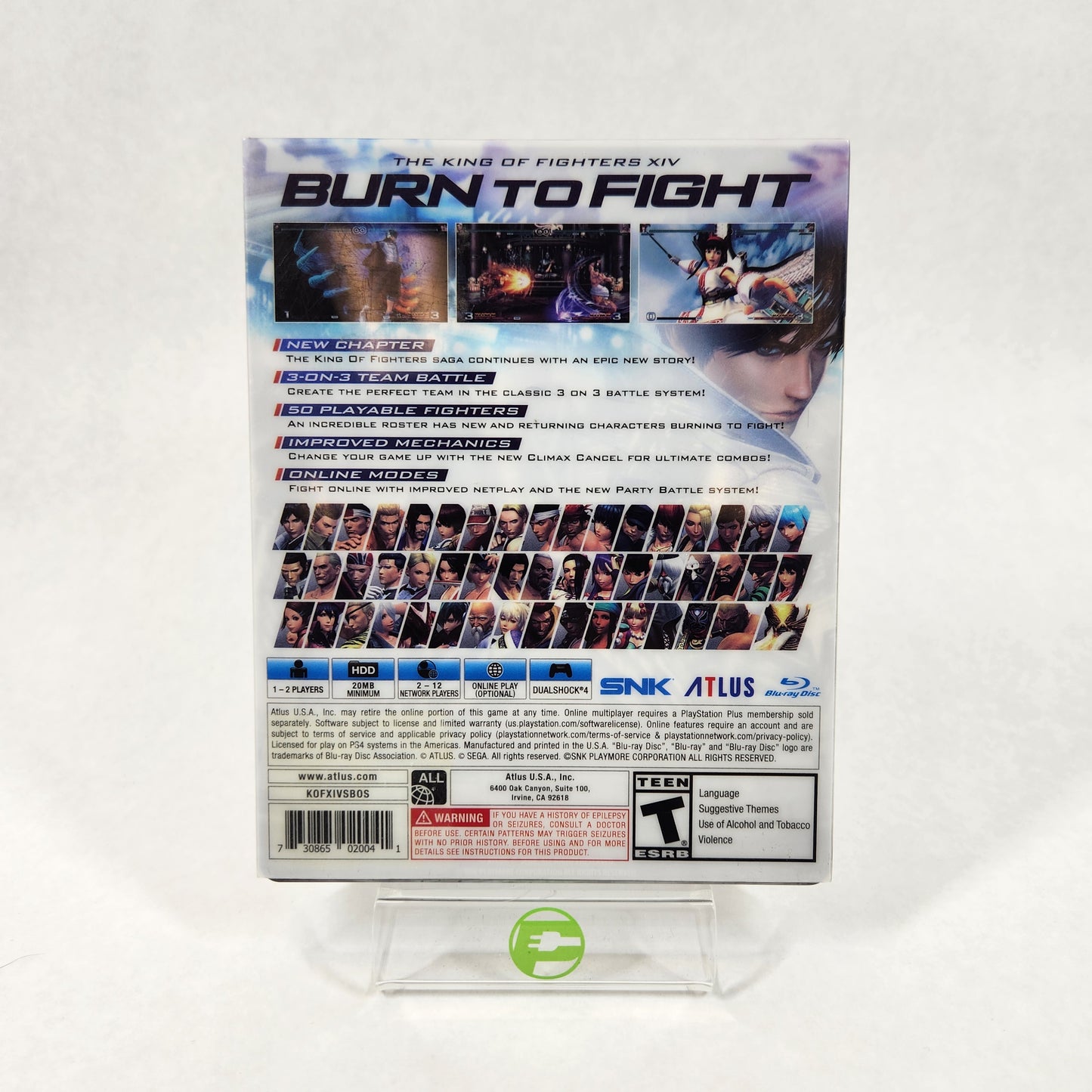 King of Fighters XIV [SteelBook Edition] (Sony PlayStation 4 PS4, 2016)