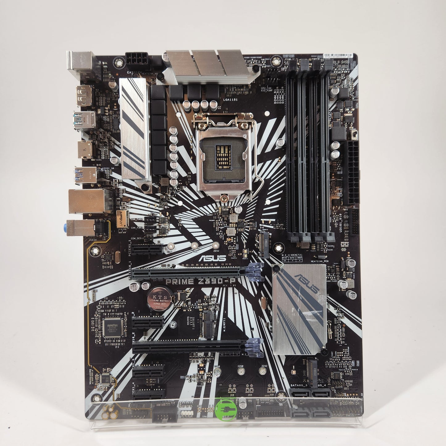 Broken Asus PRIME Z390-P LGA 1151 ATX Intel DDR4 Motherboard