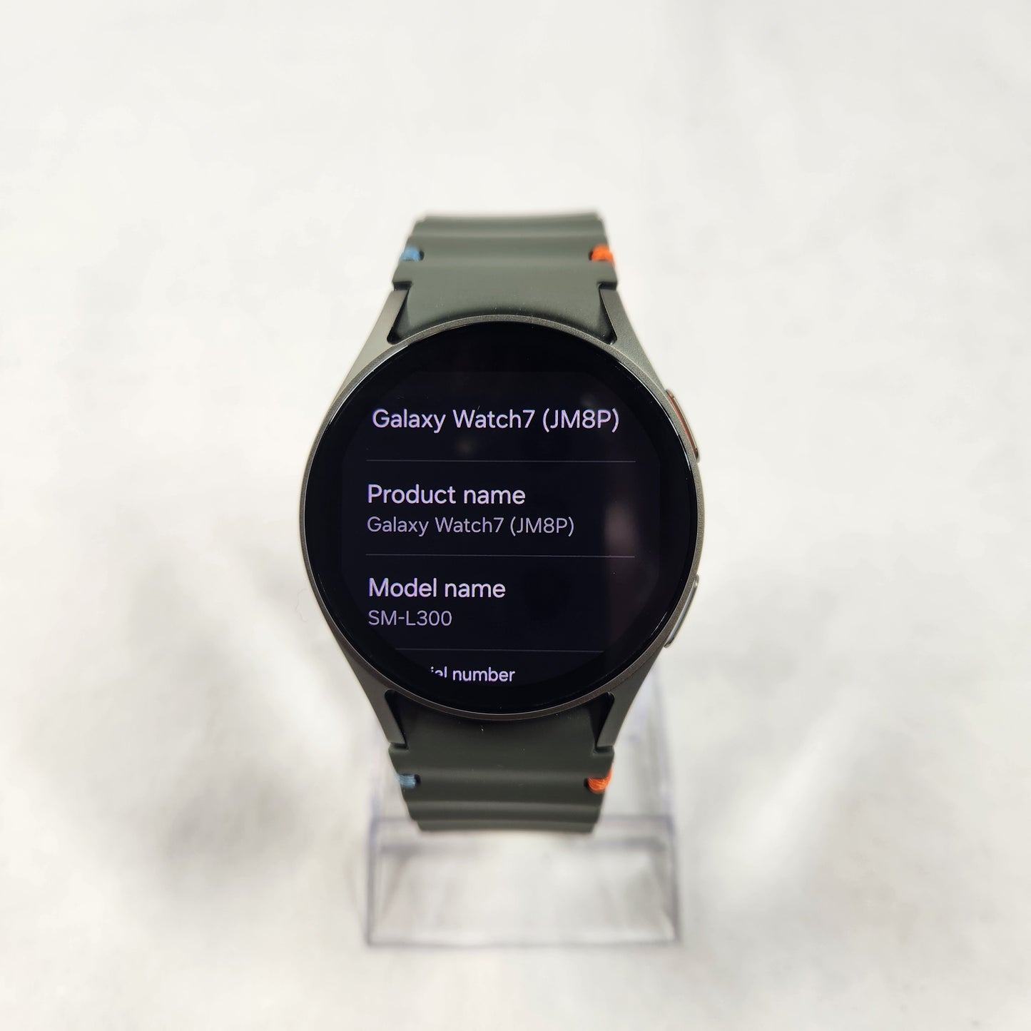 GPS Only Samsung Galaxy Watch7 Aluminum Smartwatch SM-L300