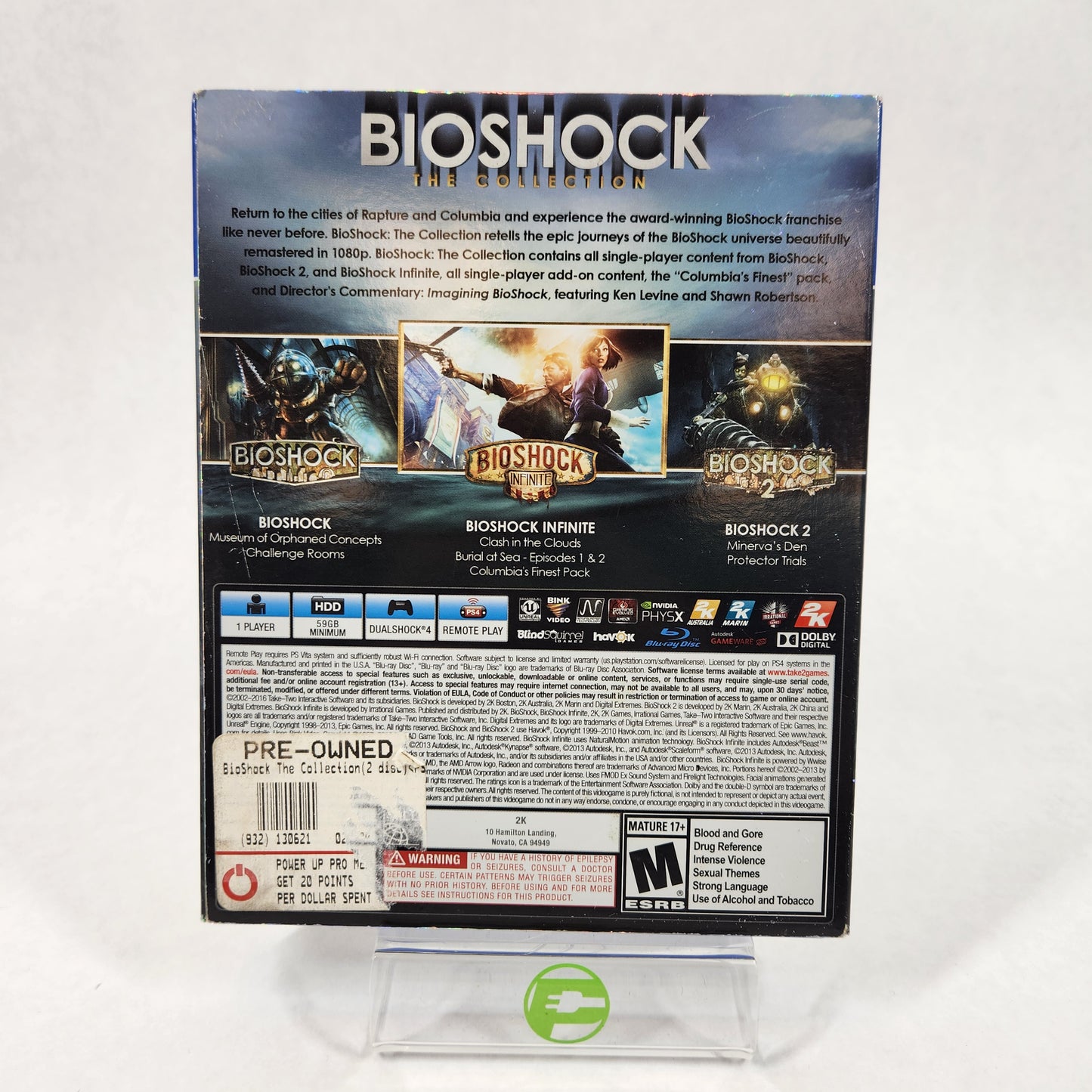 BioShock The Collection (Sony PlayStation 4 PS4, 2016)