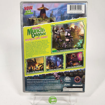 Oddworld Munch's Oddysee [Platinum Hits] (Microsoft Xbox, 2001)