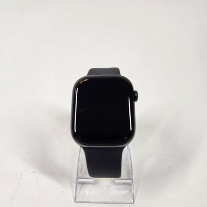 GPS Only Apple Watch Series 10 46MM Black Aluminum Black Sport Band MWWQ3LQW/A