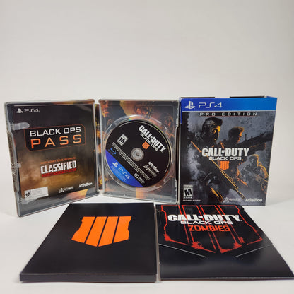 Call of Duty Black Ops 4 Pro Edition (Sony PlayStation 4 PS4, 2018)