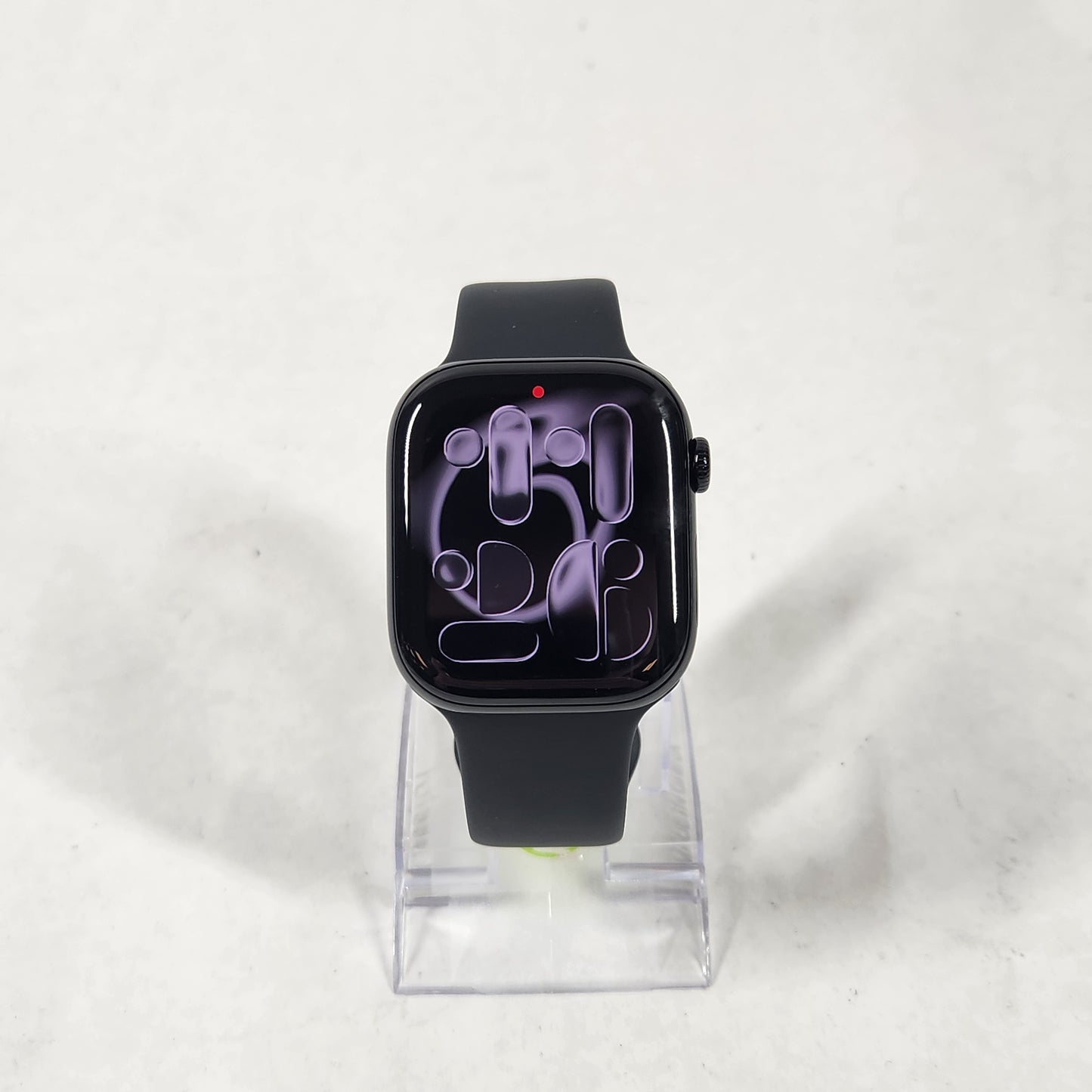 GPS only Apple Watch Series 11 46MM Jet Black Aluminum Black Sport Band