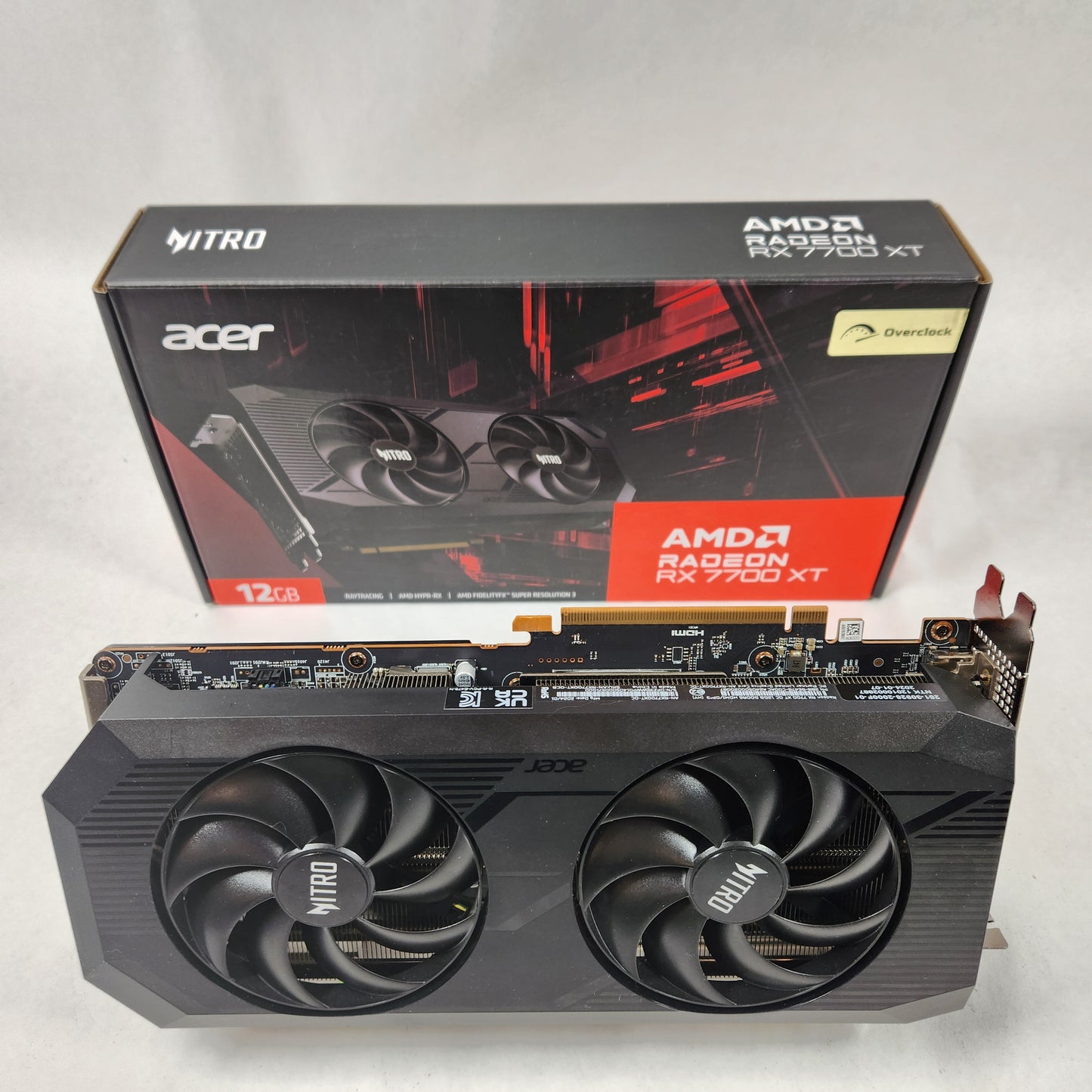 Acer 7700XT 12GB GDDR6 Graphics Card AN-RX7700XT-OC