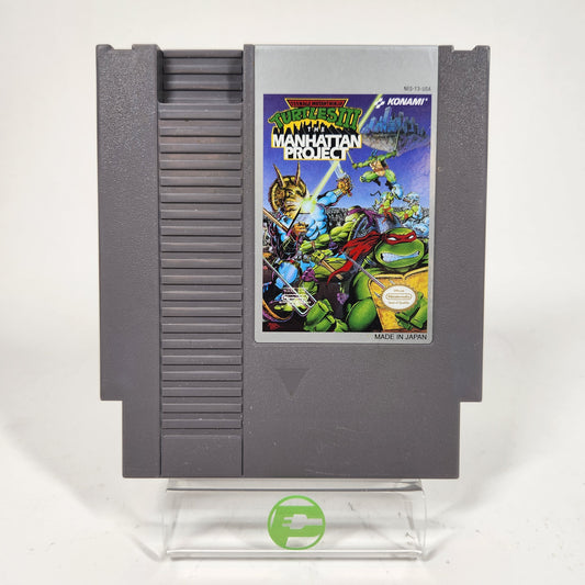 Teenage Mutant Ninja Turtles III The Manhattan Project (Nintendo NES, 1992)