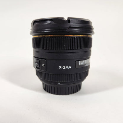 Sigma EX DG HSM 50mm f/1.4 For Canon EF Mount Auto & Manual Lens
