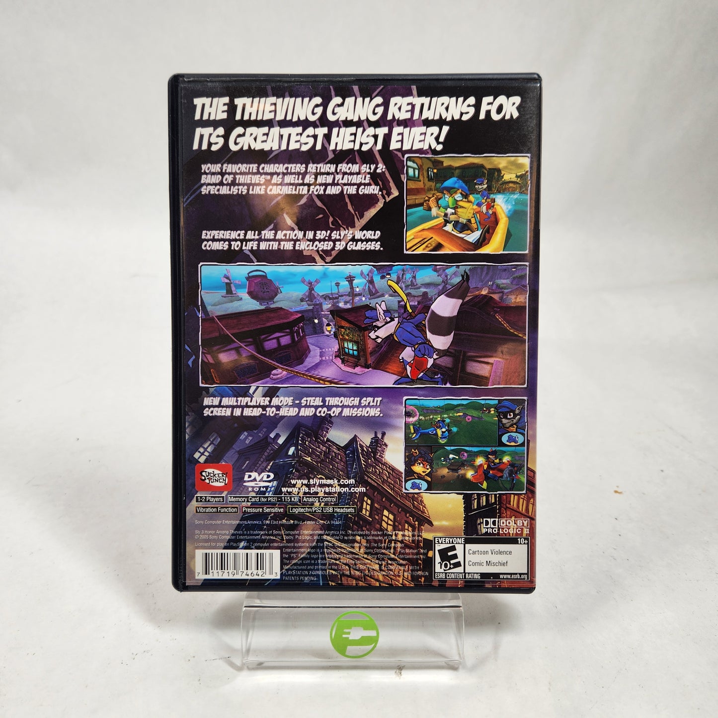 Sly 3: Honor Among Thieves (Sony PlayStation 2 PS2, 2005)