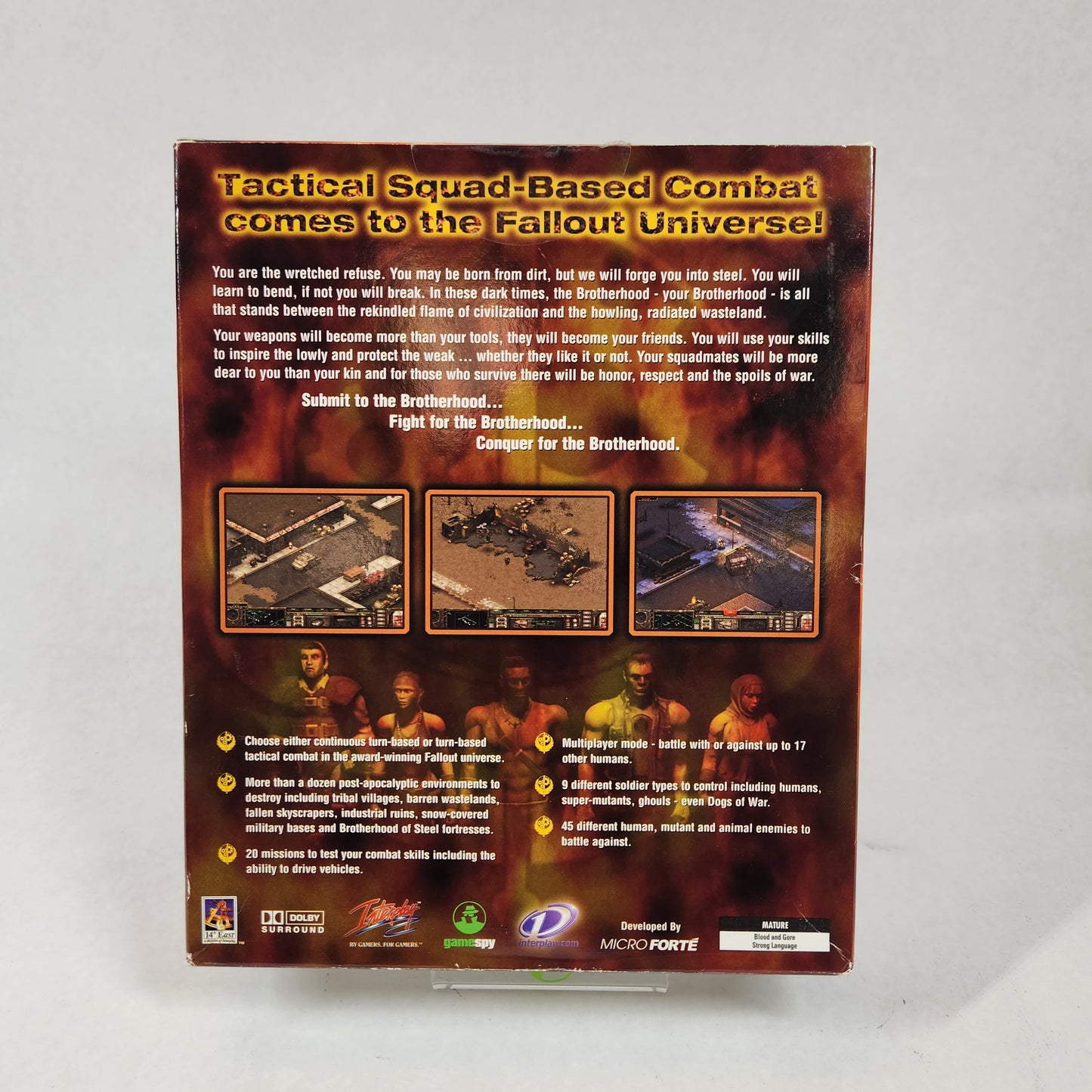 Fallout Tactics: Brotherhood Of Steel [Big Box] (PC, 2001)